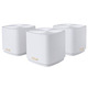 Wi-Fi Mesh система Asus ZenWiFi XD4 Plus 3pk White (90IG07M0-MO3C40)