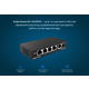 Коммутатор Ruijie Reyee RG-ES205GC (4xGE, 1xGE Uplink, CCTV, Cloud Managed, L2, настольный, бесшумный, металл)