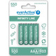 Аккумулятор everActive AAA/HR03 Ni-MH 550mAh BL 4шт