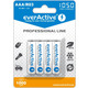 Аккумулятор everActive AAA/HR03 Ni-MH 1050mAh BL 4шт