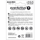 Аккумулятор everActive AAA/HR03 Ni-MH 1050mAh BL 4шт