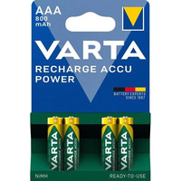 Аккумулятор Varta Recharge Accu AAA/HR03 Ni-MH 800 mAh BL 4шт