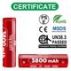 Акумулятор Vapcell F38 18650 Li-Ion 3800mAh 1шт
