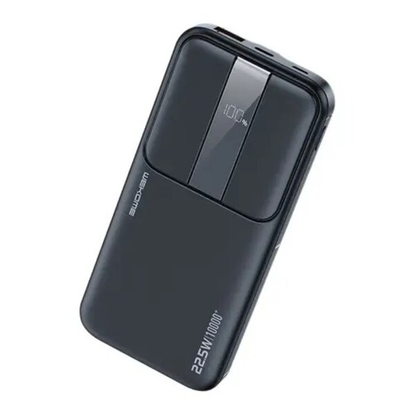 Зовнішній акумулятор (Power Bank) WK WP-301 Gonen 10000mAh Black (6941027631614)