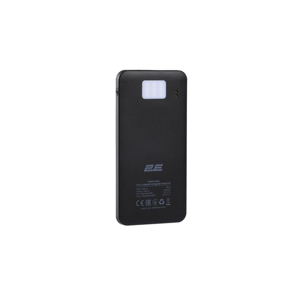 Внешний аккумулятор (Power Bank) 2E Solar 8000mAh Черный (2E-PB814-BLACK)