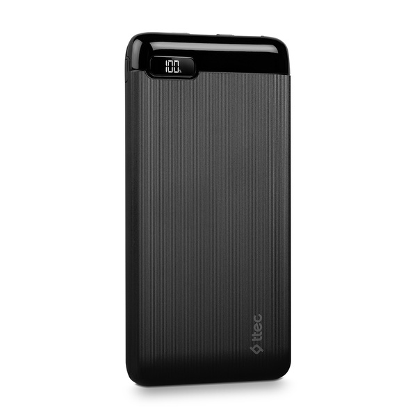 Внешний аккумулятор (Power Bank) Ttec 20000mAh PowerSlim Black (2BB184S)