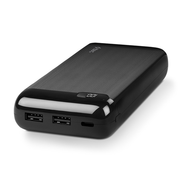 Внешний аккумулятор (Power Bank) Ttec 20000mAh PowerSlim Black (2BB184S)