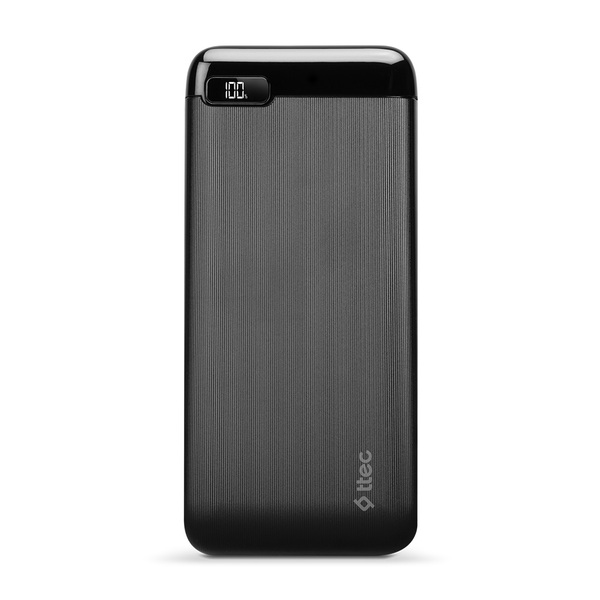 Внешний аккумулятор (Power Bank) Ttec 20000mAh PowerSlim Black (2BB184S)
