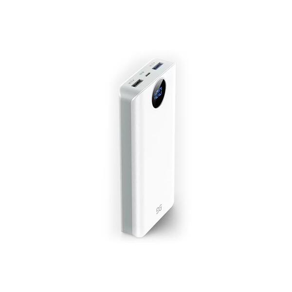 Зовнішній акумулятор (Power Bank) Gusgu Xiamen Mini 80000M 20000 mAh White (GB/T-35590/UA-102807)