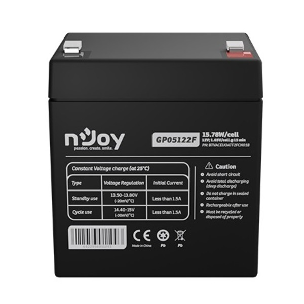 Акумуляторна батарея Njoy GP05122F 12V 5AH