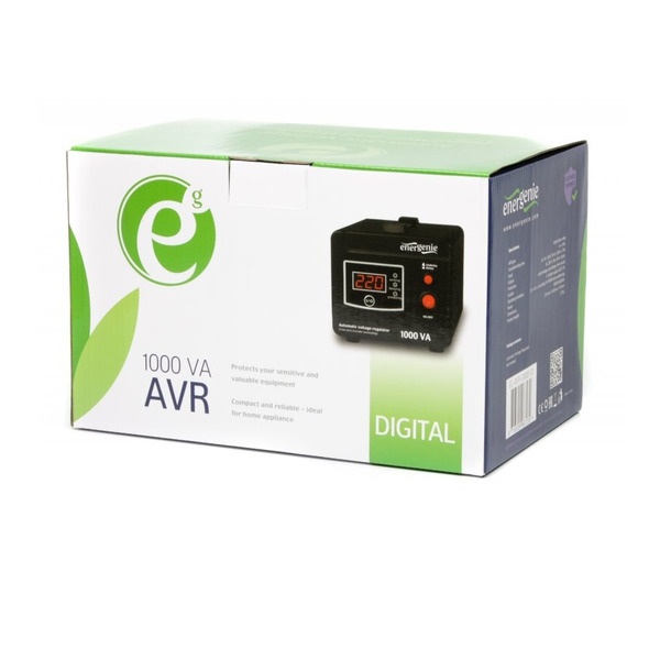 Стабілізатор EnerGenie EG-AVR-D1000-01 1000VA