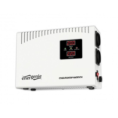 Стабилизатор EnerGenie EG-AVR-DW2000-01 2000VA, 2xSchuko