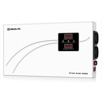 Стабилизатор REAL-EL STAB SLIM-2000 White