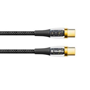Кабель ColorWay CW-CBPDCC053-BK