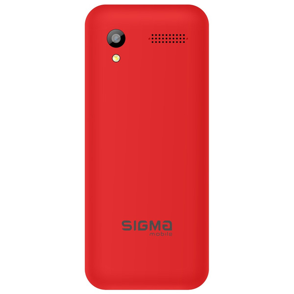 Мобiльний телефон Sigma mobile X-style 31 Power Type-C Dual Sim Red