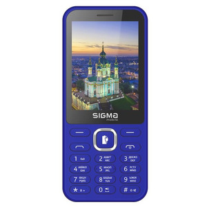 Мобильный телефон Sigma mobile X-style 31 Power Type-C Dual Sim Blue