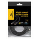Кабель Cablexpert HDMI - HDMI V 1.4 (M/M), 7.5 м, черный (CC-HDMI4-7.5M) пакет