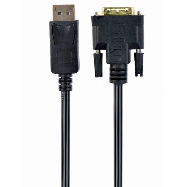 Кабель Cablexpert DisplayPort - DVI (М/М), 3 м, черный (CC-DPM-DVIM-3M)