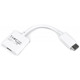 Адаптер Cablexpert DisplayPort - HDMI (M/F), 0.1 м, White (A-DPM-HDMIF-002-W)