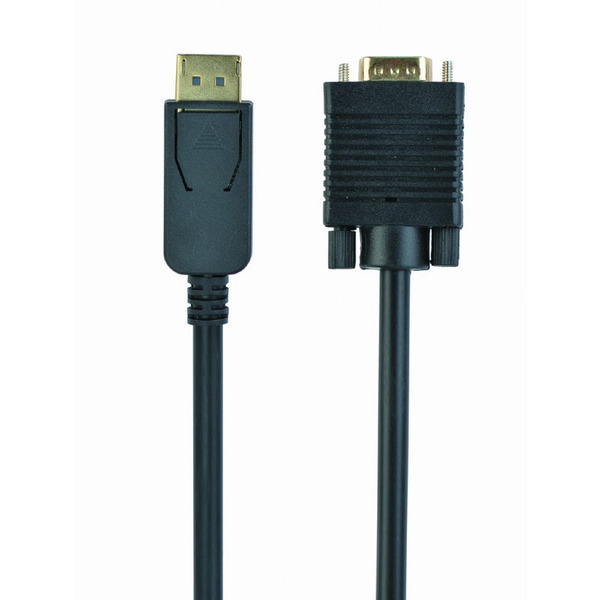 Кабель Cablexpert DisplayPort - VGA (M/M), 1.8 м, чорний (CCP-DPM-VGAM-6) пакет