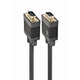 Кабель Cablexpert VGA - VGA (M/M), HD15, с 2-мя фер. кольцами, черный, 10 м (CC-PPVGA-10M-B) пакет