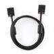 Кабель Cablexpert VGA - VGA (M/M), HD15, с 2-мя фер. кольцами, черный, 10 м (CC-PPVGA-10M-B) пакет