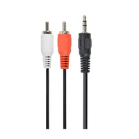 Аудио-кабель Cablexpert 3.5 мм - 2хRCA (M/M), 5 м, Black (CCA-458-5M)