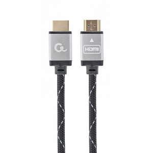 Кабель Cablexpert HDMI - HDMI V 1.4 (M/M), 5 м, чорний/сірий (CCB-HDMIL-5M) коробка