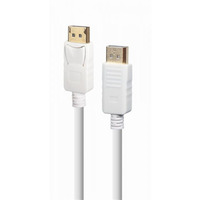 Кабель Cablexpert DisplayPort - DisplayPort V 1.2 (M/M), 1.8 м, белый (CC-DP2-6-W)