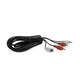 Аудио-кабель Cablexpert 2хRCA - 2хRCA (M/M), 1.8 м, черный (CCA-2R2R-6)