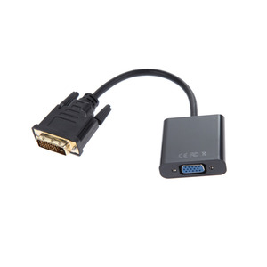 Перехідник Atcom DVI - VGA (M/F), Dual Link, 0.1 м, Black (9214)