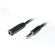 Аудио-кабель REAL-EL Audio Pro 3.5 мм - 3.5 мм (M/F), 1 м, черный (EL123500041)