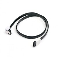 Кабель передачи данных Atcom (AT17126) SATA-DATA 3.0, с защелкой, 50 см, черный