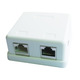 Розетка Cablexpert (NCAC-HS-SMB2) 2хRJ-45, Cat5Е, внешняя, белый