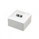 Розетка Cablexpert (MWS-2S6-01) 2хRJ-45, Cat6, внешняя, белый