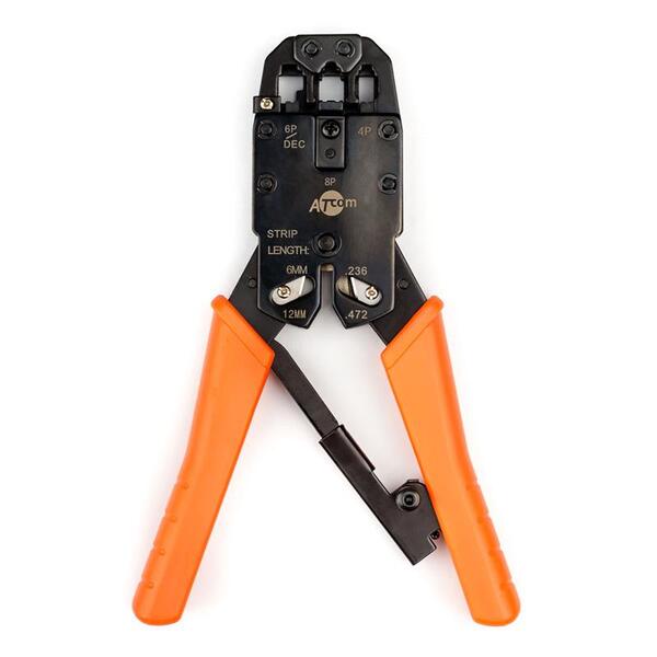 Инструмент для обжимки RJ-45/RJ11 Atcom 2008R, блистер (проф. линейка)