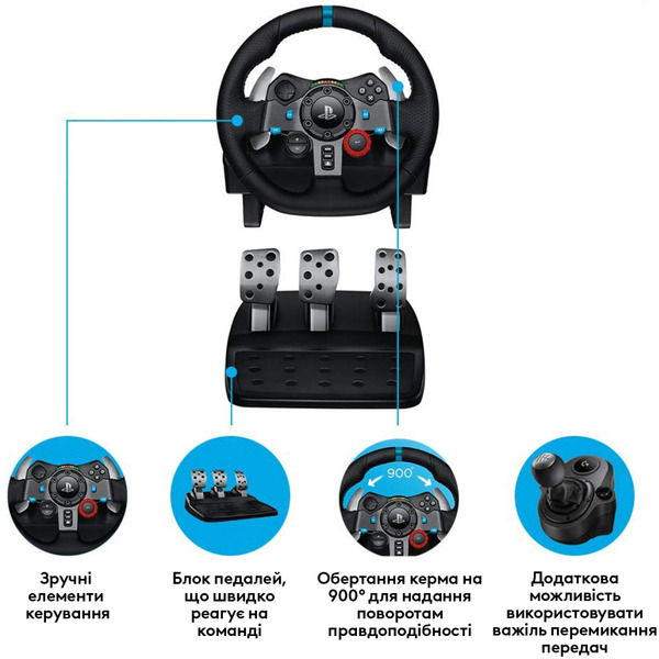 Кермо Logitech G29 Driving Force Racing Wheel 941-000112