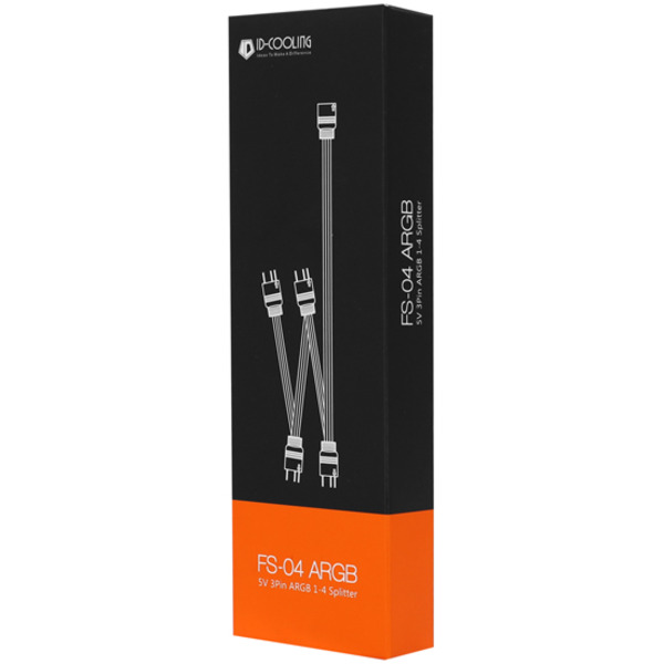 Розгалужувач живлення вентиляторів ID-Cooling FS-04 ARGB Splitter 1-4