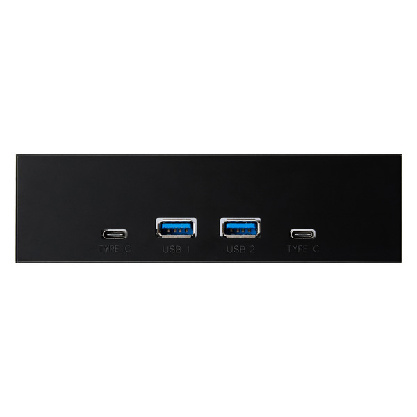 USB-хаб Frime USB 3.1 2 x type A &amp; 2 x type C VL820 Black (ECF-FP2xTA&amp;2xTC.54)