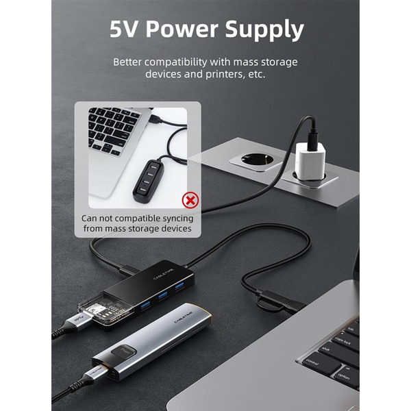 USB-хаб Cabletime CB03B