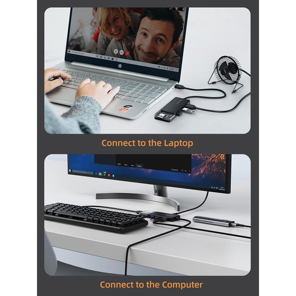 USB-хаб Cabletime CB02B