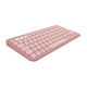 Комплект (клавиатура, мышь) беспроводной Logitech Pebble 2 Combo Rose (920-012241)