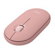 Комплект (клавиатура, мышь) беспроводной Logitech Pebble 2 Combo Rose (920-012241)