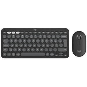 Комплект (клавиатура, мышь) беспроводной Logitech Pebble 2 Combo for Mac Graphite (920-012244)