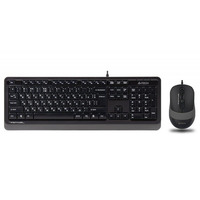 Комплект (клавиатура, мышь) A4Tech F1010 Black/Grey