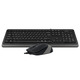 Комплект (клавиатура, мышь) A4Tech F1010 Black/Grey