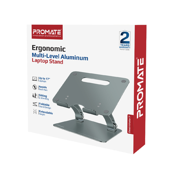 Підставка для ноутбука Promate deskmate-7.grey