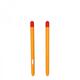 Чехол Goojodoq Matt 2 Golor TPU для стилуса Samsung Tab S7 11 T870 T875 S7 Plus 12.4 T970 Orange/Red