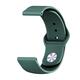 Силиконовый ремешок BeCover для Samsung Galaxy Watch 46mm/Watch 3 45mm/Gear S3 Classic/Gear S3 Frontier Dark-Green (706326)