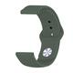 Силиконовый ремешок BeCover для Xiaomi iMi KW66/Mi Watch Color/Haylou LS01/Watch S1 Active Pine-Green (706362)